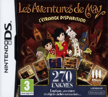 Aventures de May, Les - L'Etrange Disparition (France) box cover front